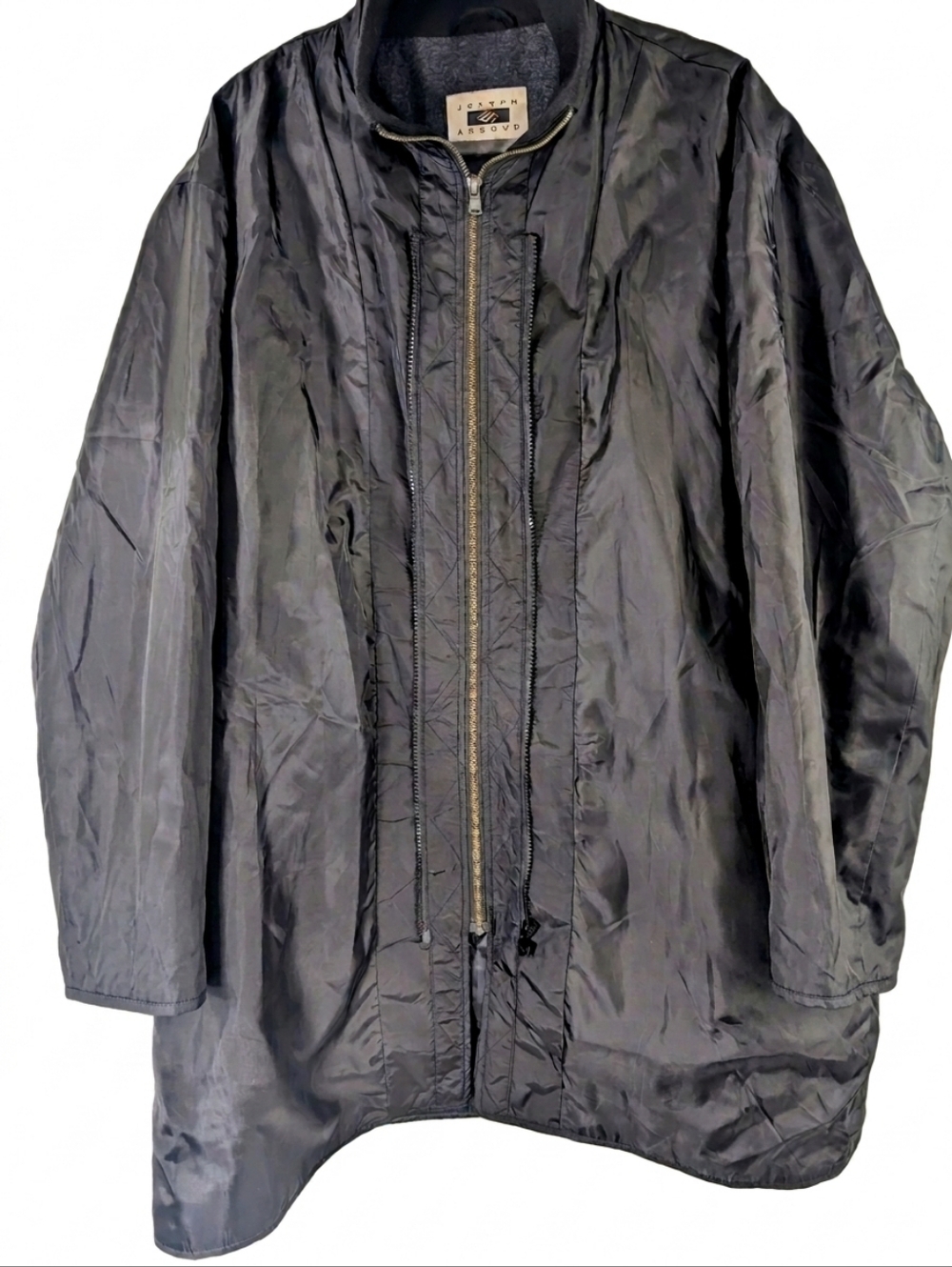 ​Joseph Abboud Men’s Black Quilted 3-in-1 System Liner Jacket - 52 Long